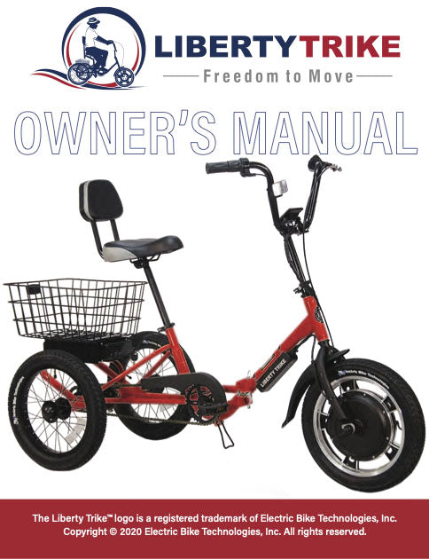 The Liberty Trike manual in a PDF format.
