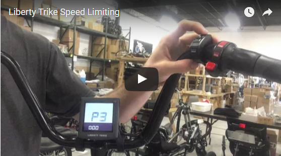 How to limit the top speed on a Liberty Trike