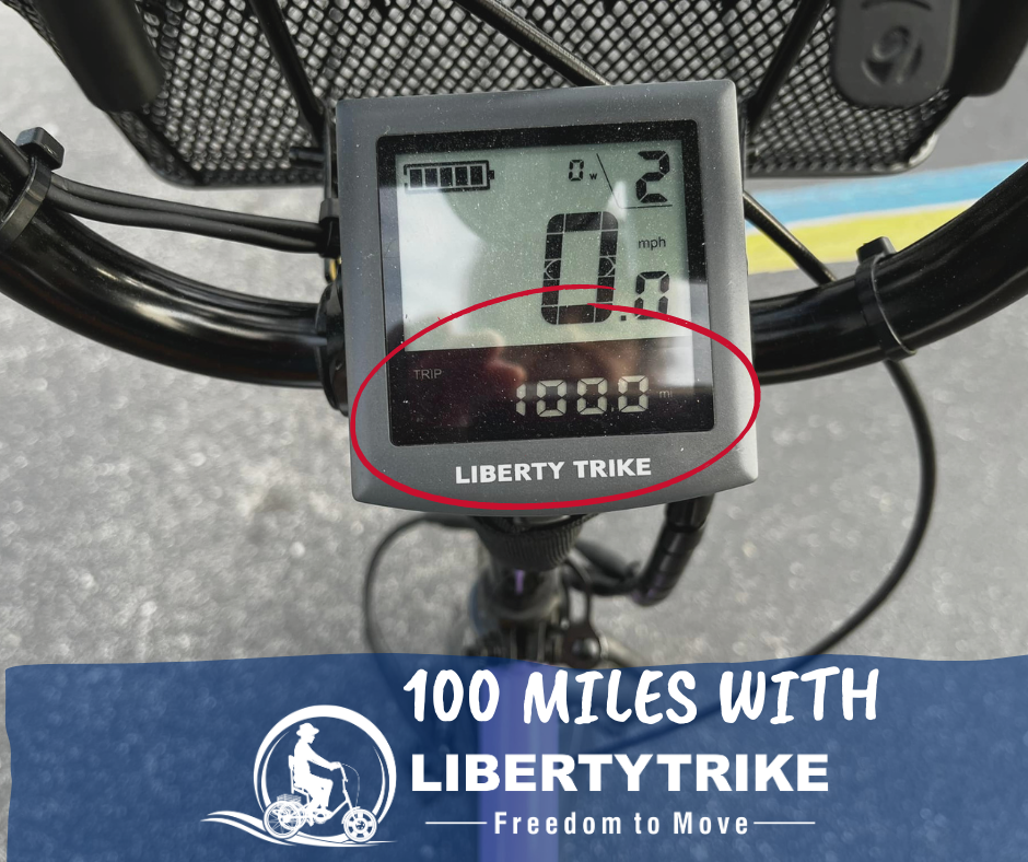 100 miles with Liberty Trike!