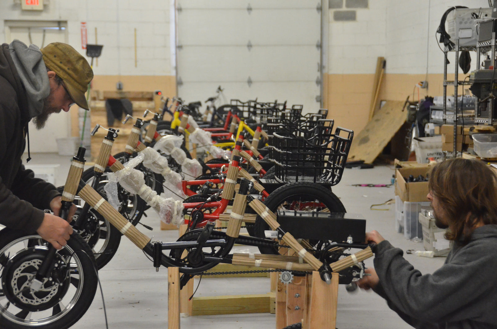 Assembling the Liberty Trikes