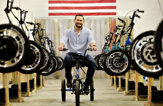 Jason Kraft is riding the wave of electric bikes.