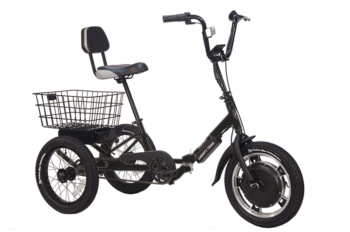 The mulit color option for a Liberty Trike.