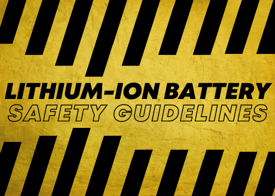 Liberty Trike PSA: Lithium-ion Battery Safety Guidelines