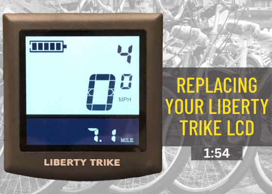 Learrn how to replace the LCD on the Liberty Trike