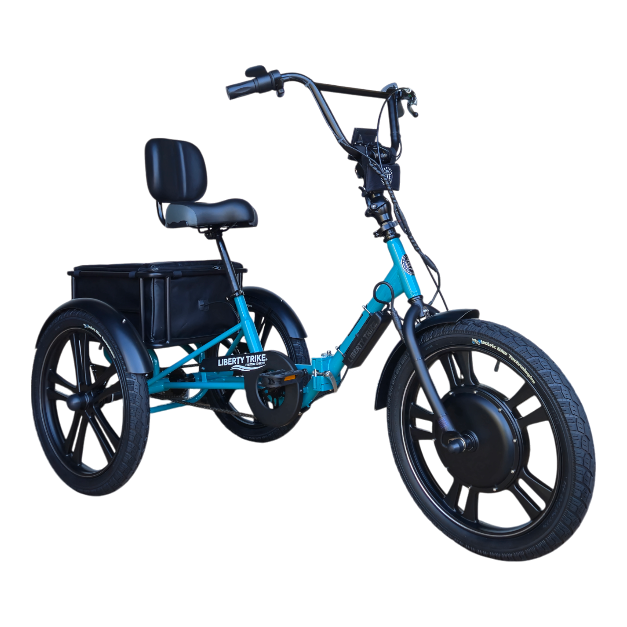 Electric Folding Mobility Tricycle Liberty Trike 20" Teal + Extra Charger LibertyTrike three wheel Electric bike etrike Electric Folding Mobility Tricycle Liberty Trike 20" Teal + Extra Charger LibertyTrike three wheel Electric bike etrike