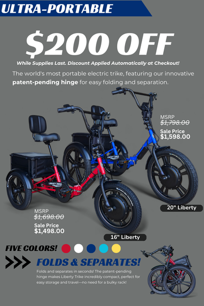 Liberty Electric Folding Tricycle LibertyTrike