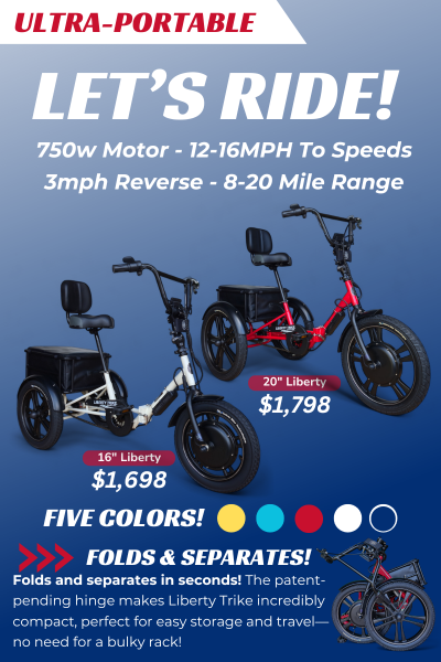 Liberty Trike-Best Trike for Seniors!