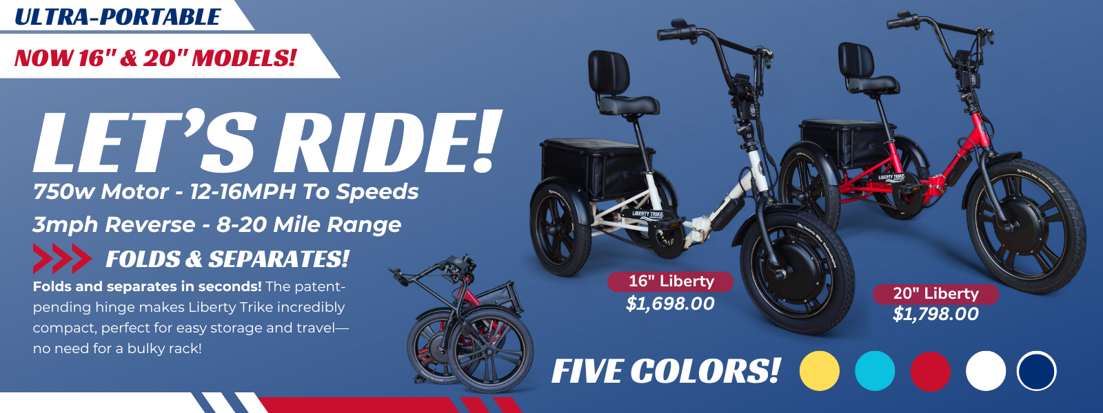 Liberty Trike-Best Trike for Mobility!