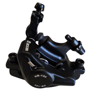 Liberty Trike front hydraulic disc brake caliper replacement back view
