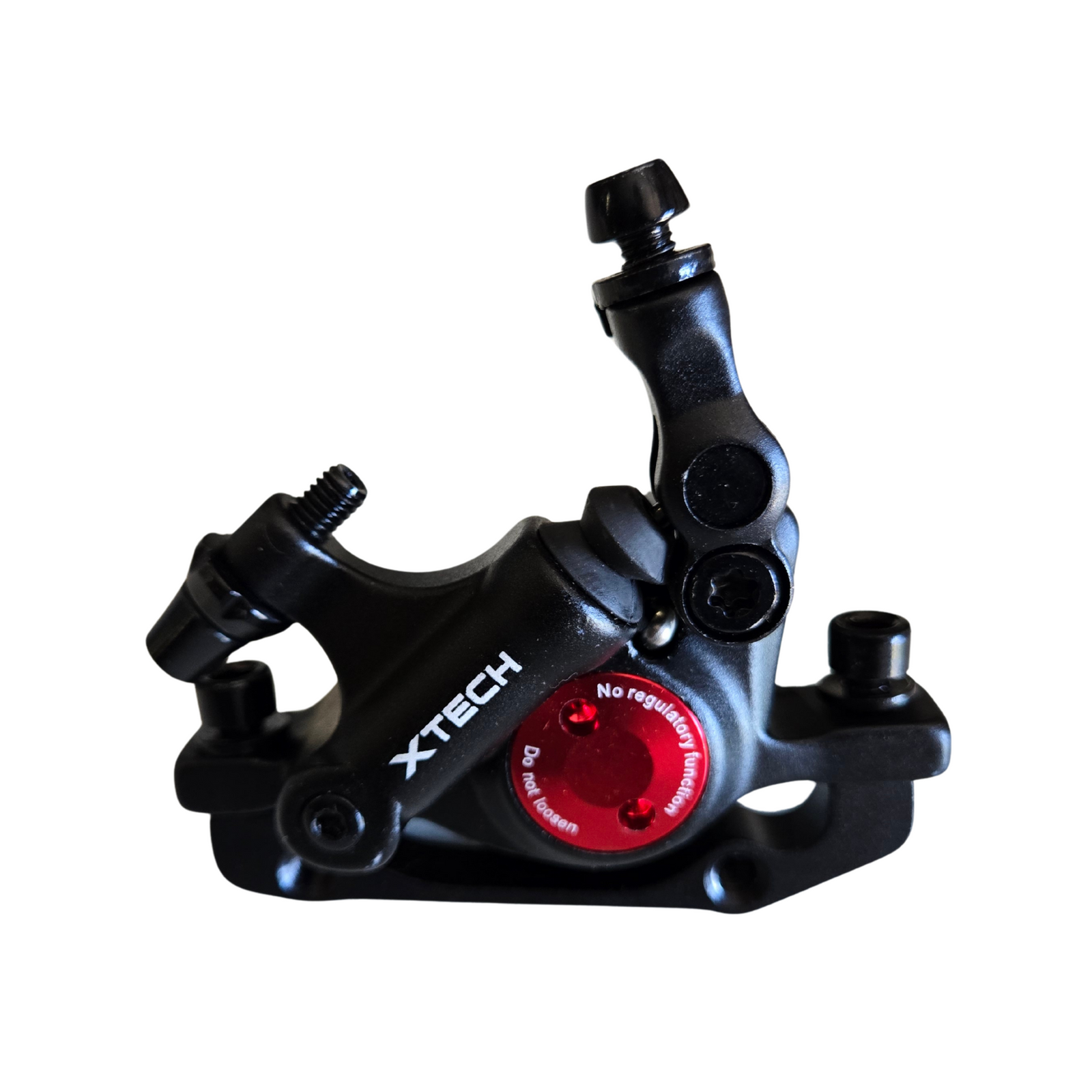 Liberty Trike front hydraulic disc brake caliper replacement front view
