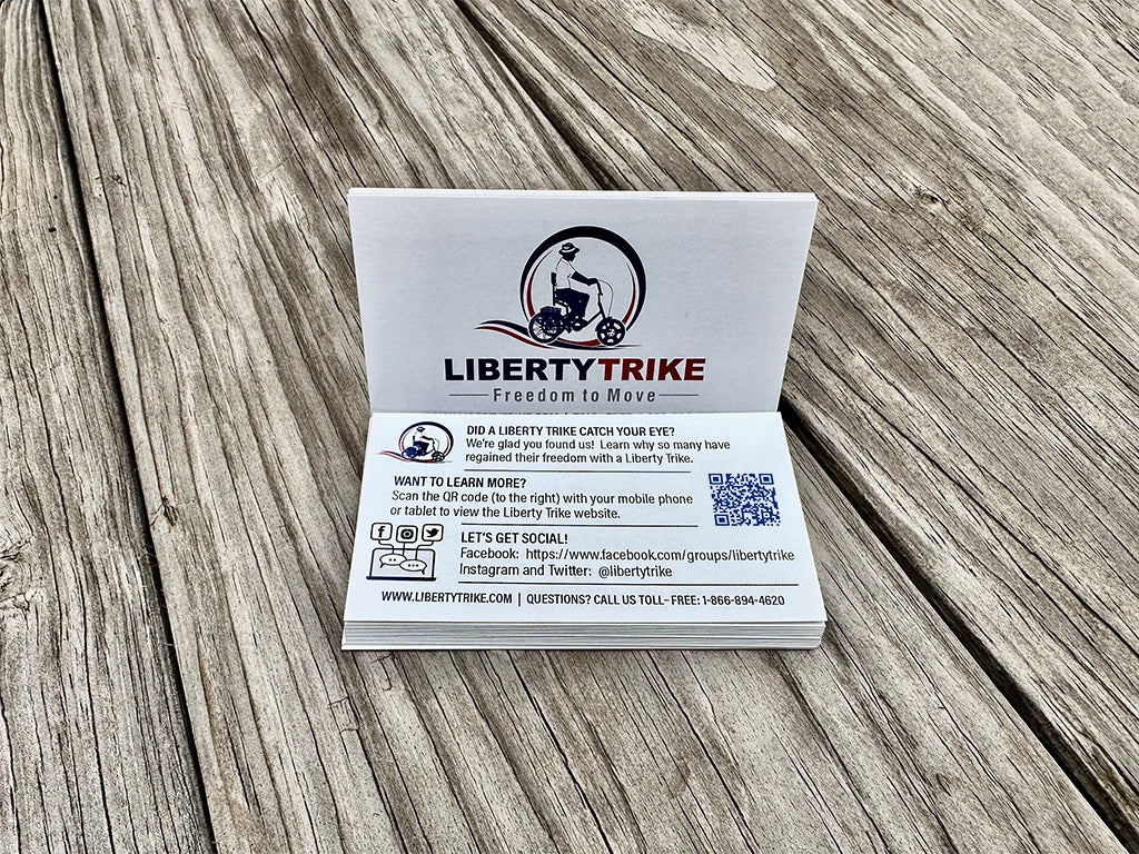 Liberty Trike Cards - 50 pack